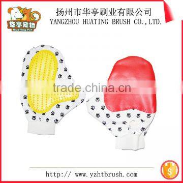 Hot Silicone Pet Grooming Products Bath Glove Dog Bathing Brush