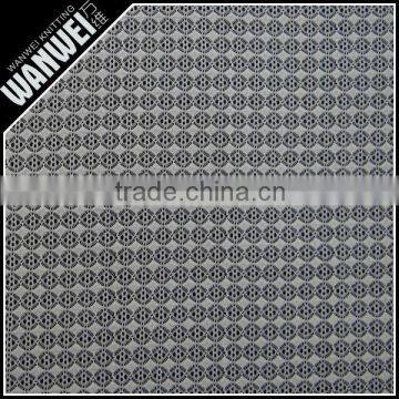 Diamond and Dots Crochet Resilient Hollow Yarn Fabric Print Customed Color Nylon Spandex Lace Fabric for Dress and Skirts 5021 photo-6