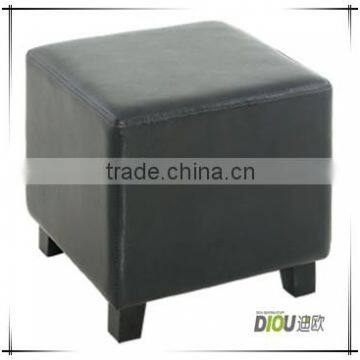 PU material wood frame ottoman chair - promotion hot sale low price (DO-6001)