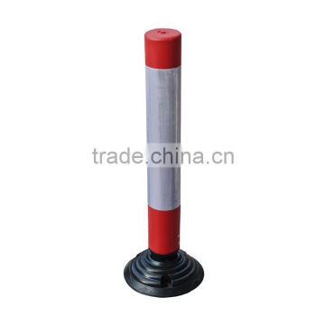 800mm high quality plastic road traffic warning bollard