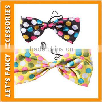 Dot Colours Carnival Party Elastic Bow Tie Neckwear