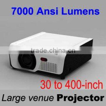 7000 Lumens, 3LCD support 1920x1200Pixels,large outdoor venues projectors 3 LCD Projector                        
                                                Quality Choice