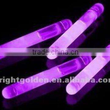 1.5" mini purple glow stick