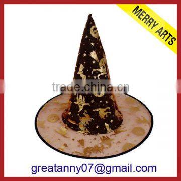 2014 hot new product style halloween witch hat design hair clip fancy halloween hat