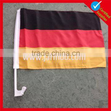 plastic pole clip car flag/car clip flag