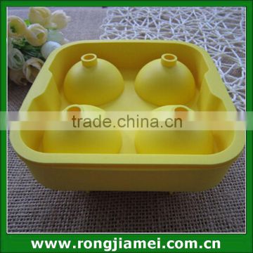 Silicone rubber ice ball mold 3D sphere shape silicone personalized ice cube tray