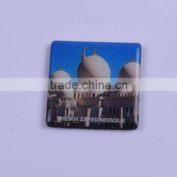 2016 latest custom resin souvenir crystal epoxy fridge magnets for promotion gifts