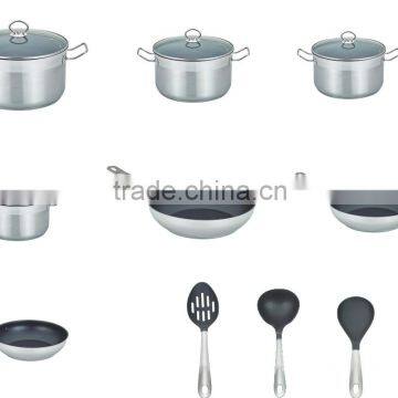 15pcs Set of Stainless Steel Non-stick Wholesale Prima Cookware and Kitchenware photo-2