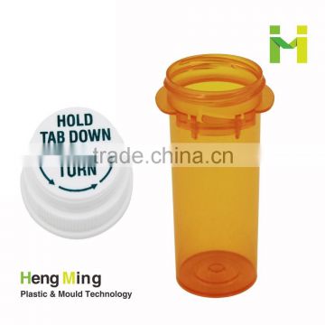 THUMB TAB VIAL REVERSIBLE CAP