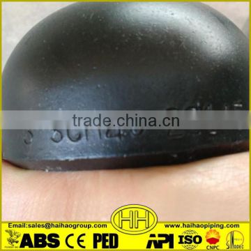 Seamless Buttwelding carbon steel pipe cap