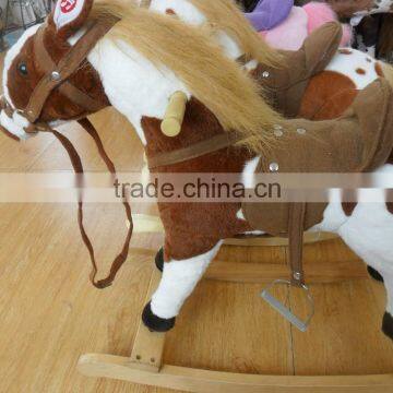 2015 's Best-selling Product Rocking Horse Plush Toy' Kid Toy Animal Toys Musical Toys photo-3