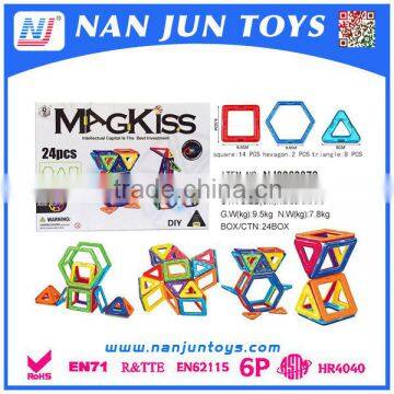 DIY educational toy plastic magnetic building blocks toys for kids                        
                                                Quality Choice