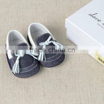 DB2387 dave bella 2015 spring infant pig skin shoes baby shoes baby leather shoes with bow baby shoes