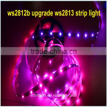 ws2812b upgrade 30pixel ws2811, DC5V WS2813 30 LEDs/m White (Dual-signal wires) individually addressable RGB led pixel strip