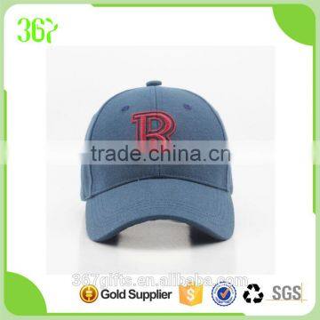 Fashion Shape R Logo Baseball Hats Kids Cap with Velcro