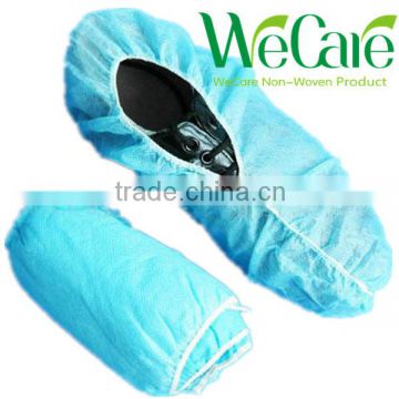 Disposable Non woven Blue indoor shoe cover