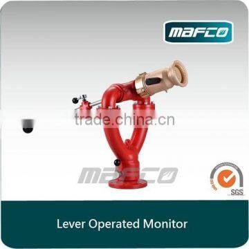 Lever operator fire hydrant monitor fire water monitor