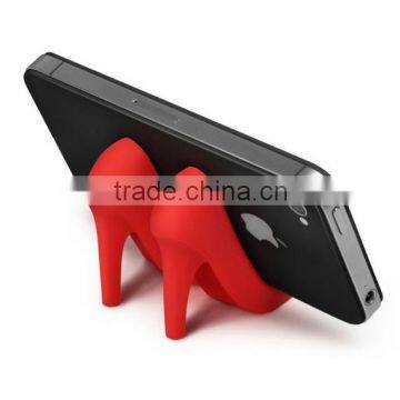 High Heels Desk Mobile phone Holder for all iPhone/Custom make Creative Plastic Phone holder/make your own phone holder maker