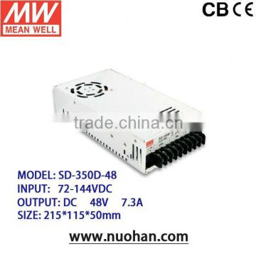 Meanwell 350W 48V Single Output DC-DC Converter/48V dc-dc power converter