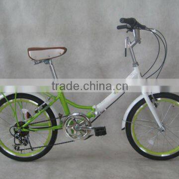 20 6 Speed Steel Folding Bike