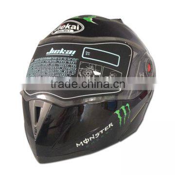 ABS flip up motorcycle helmet,JK105 with visor