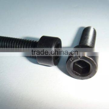 High quality standard steel hex socket cap screws OEM service is ok for us.