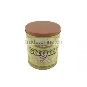 sugar storage tin, sugar container, sugar canister