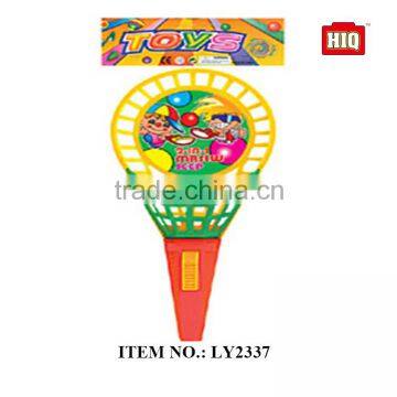 Hot sale children outdoor play toys, plastic racket tennis for kids