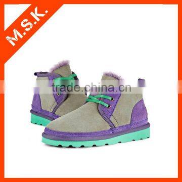 Fashion splicing EVA sole winter women shoes boots