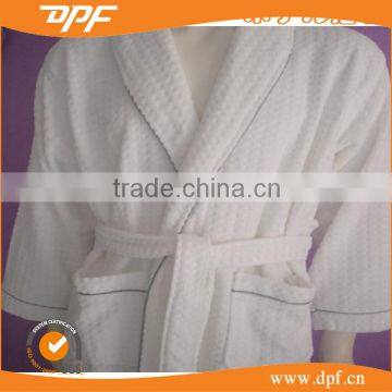 wholesale hotel bathrobe patterned cotton waffle bathrobes