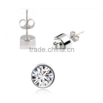 zircon stud gemstone earrings                        
                                                Quality Choice