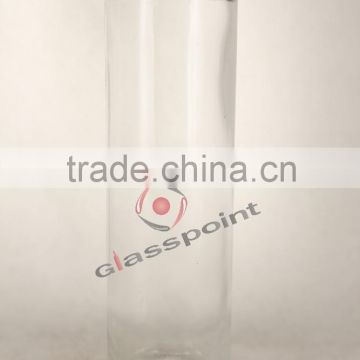 100ml round lotion tall glass bottle for cosmetic products