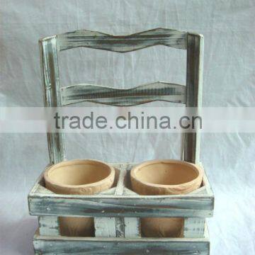 new style wooden flower pot(FSC Certificate)