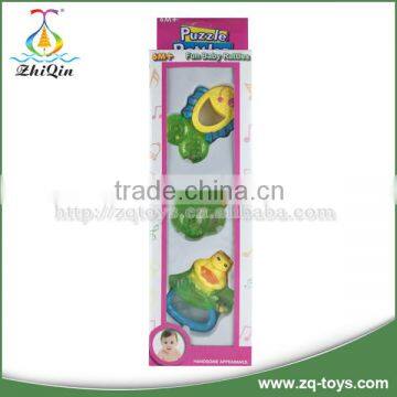Plastic Baby Teether Toy Baby Rattle Plastic Toy Baby Educational Toy With En71 Certificate