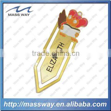 Beautiful Custom Etched Enamel Metal Paper Clip photo-4