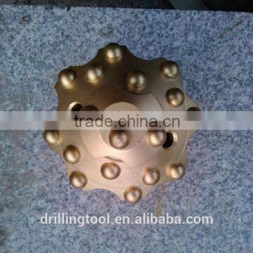 T38/T45/T51 Spherical/Ballistic Threaded Button Bit/rock drill bit For Sale