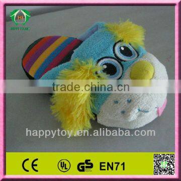 HI EN71 2013 cute dog plush animal slippers