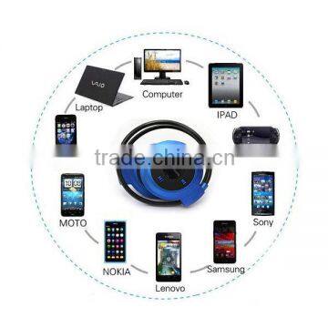 Neckband Mini Wireless Sport Bluetooth Headset/headphone Music Stereo Bluetooth Earphone SD Card Slot photo-5