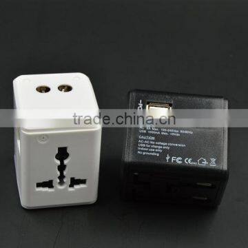 Universal All Travel Charger ,2 Port Usb All in One Universal International Plug Adapter 2 Usb Port photo-2