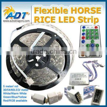 5M 5050 RGB Horse Race 150 270 300 leds LED Strip with Remote Controller