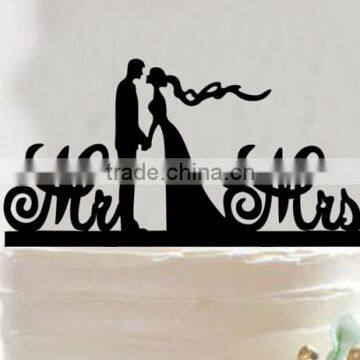 Romantic Wedding Bride and Groom Cake Topper Mr &Mrs Couple Figure Favors Gift