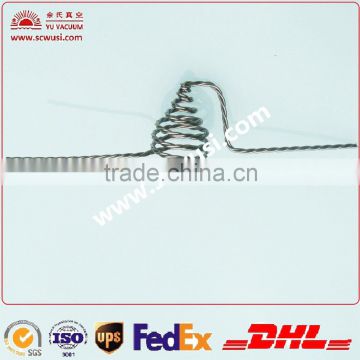 pure 99.95% 0.8 tungsten twist wire/Best tungsten filament for metalizing