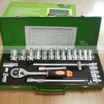 24pcs socket set(1/2")