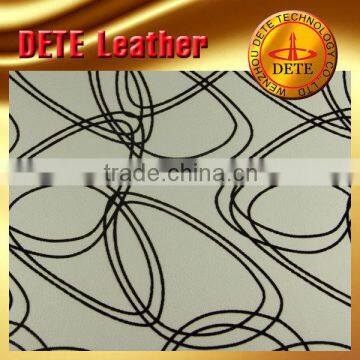 genuine PU leather fabric material for sofas pu material for bags