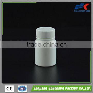 HDPE wholesale childproof cap cylinder plastic pill bottle