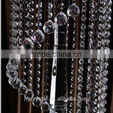 Wholesale Custom Made Size Tall Crystal Wedding Flower Stand Centerpieces photo-5