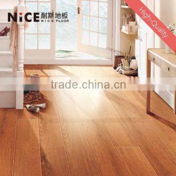 E1 AC3 best price waterproof hdf laminate flooring China suppiler