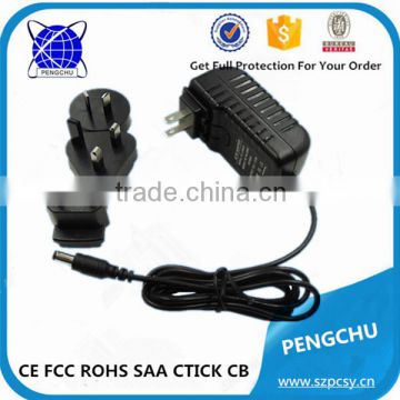 made in China 12v 2a power supply wall charger ac adapter for hair clipper