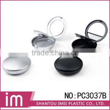Round Empty Compact Powder Makeup Packaging