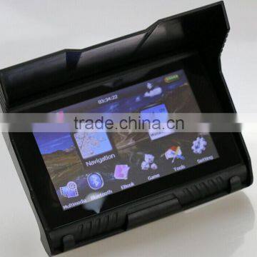 GPS speedometer motorcycle and car 5 inch water protecting car gps parts truck gps navigation with bluetooth